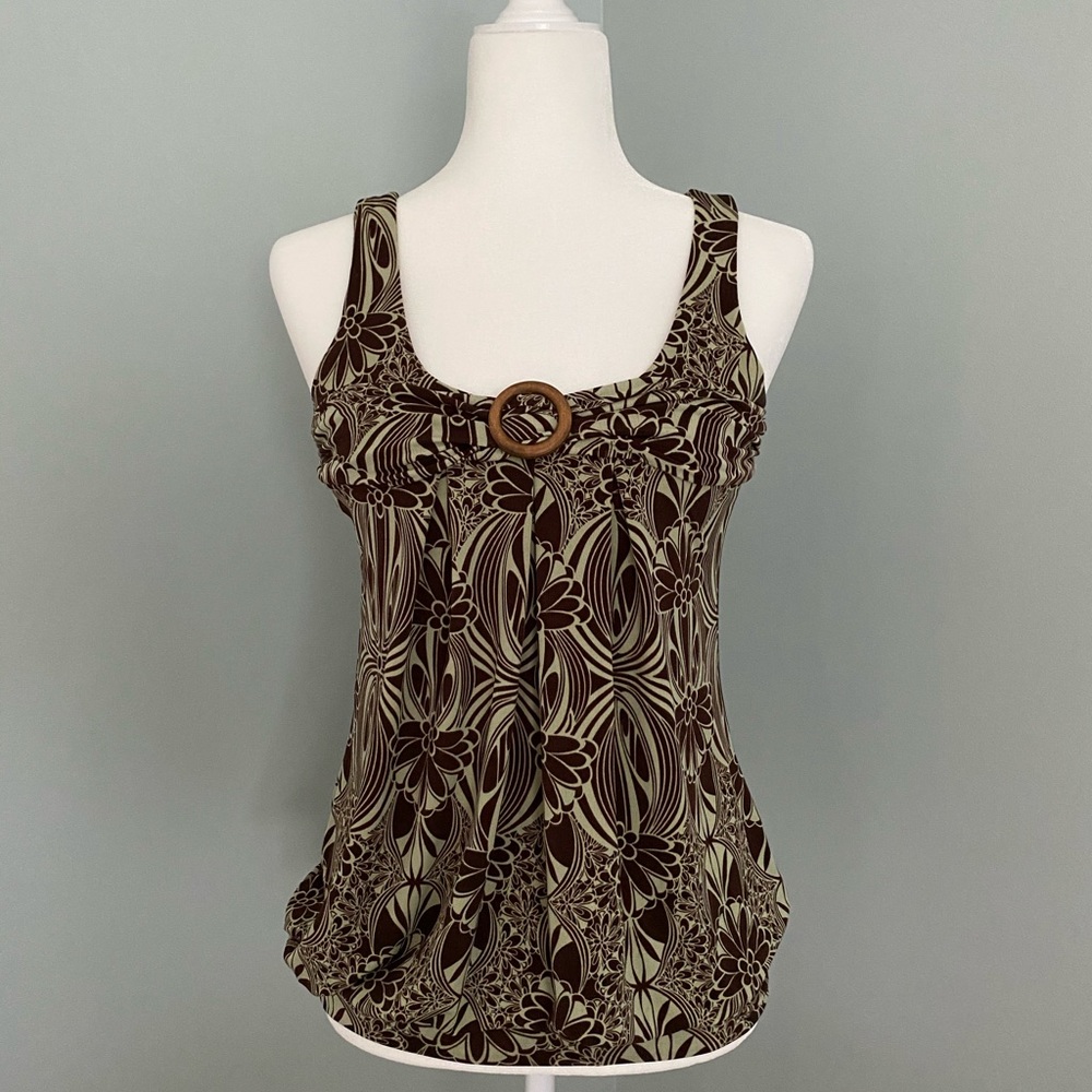 Blousy Retro-Style Tank